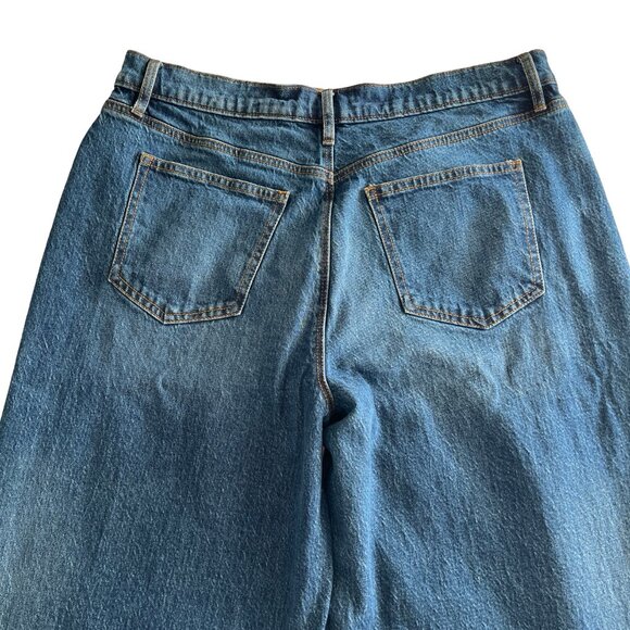 Barrel Denim Medium Wash Size 14 Women's Ann Taylor Pants - Picture 8 of 16